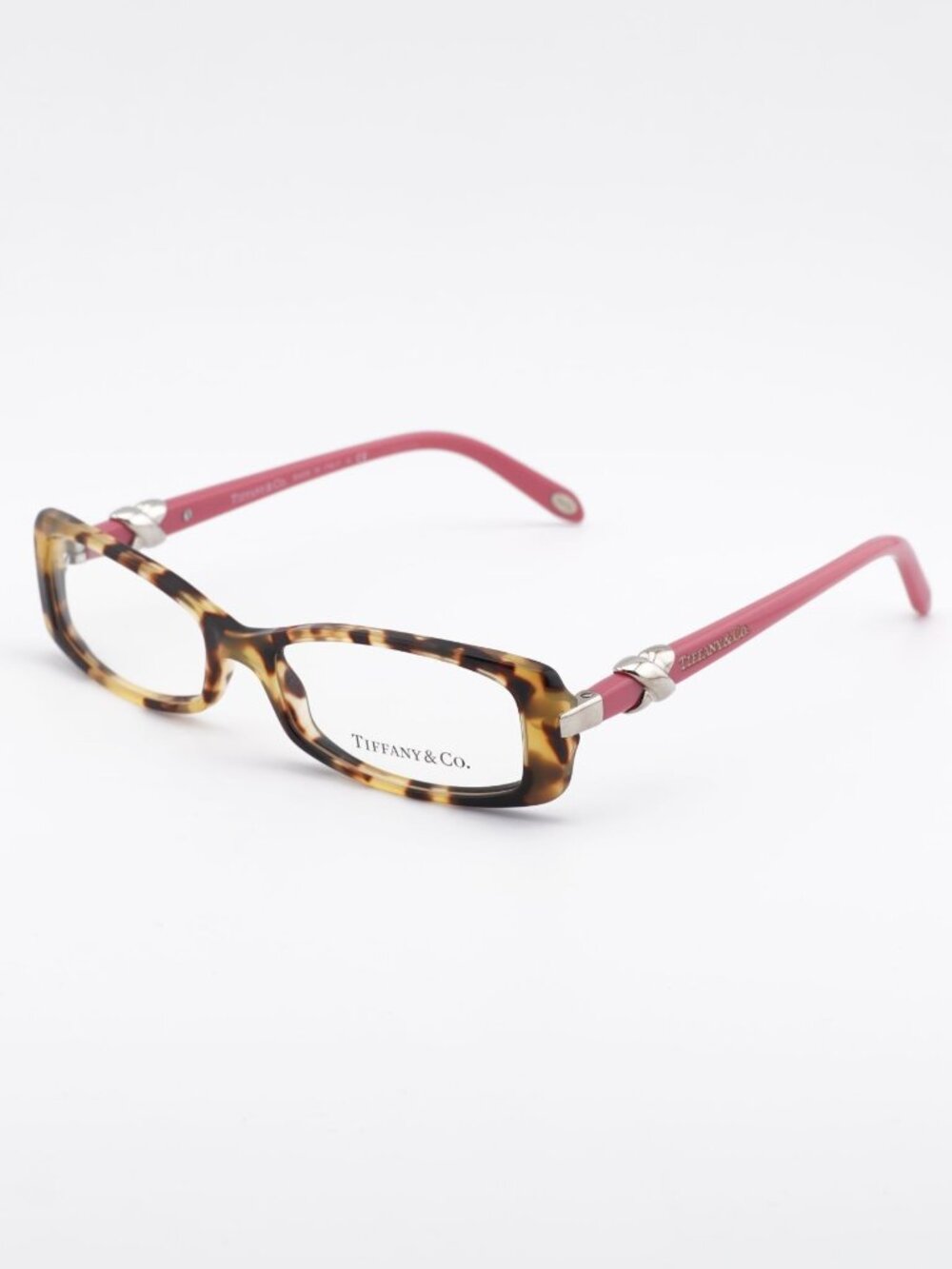 Tiffany & Co TF2016 8064 Eyeglasses Light Havana/Pink 51mm Rectangle